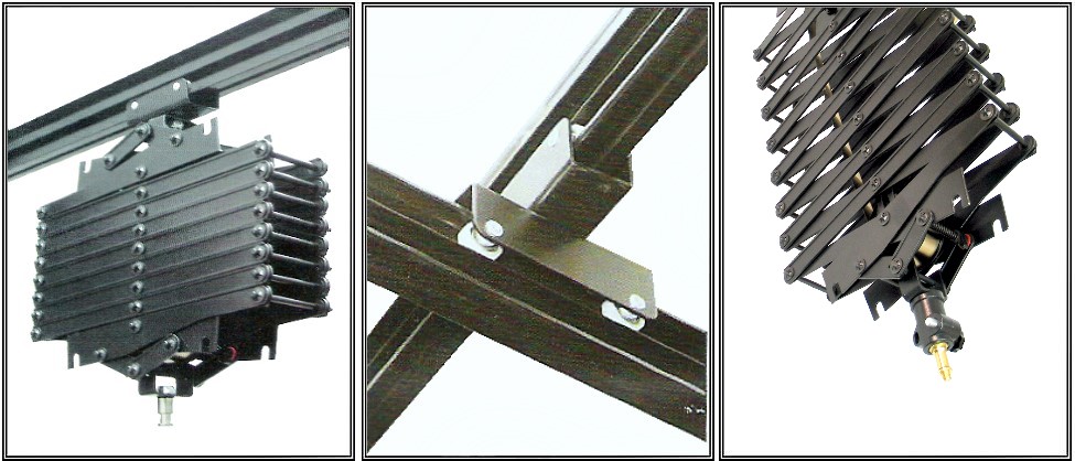3er Pantograph Deckenschienensystem 3x3m Komplettset für Studioblitz | eBay