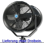 Lieferung ohne Dreibein.